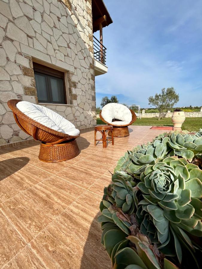 My Bright House Villa Afytos Ngoại thất bức ảnh